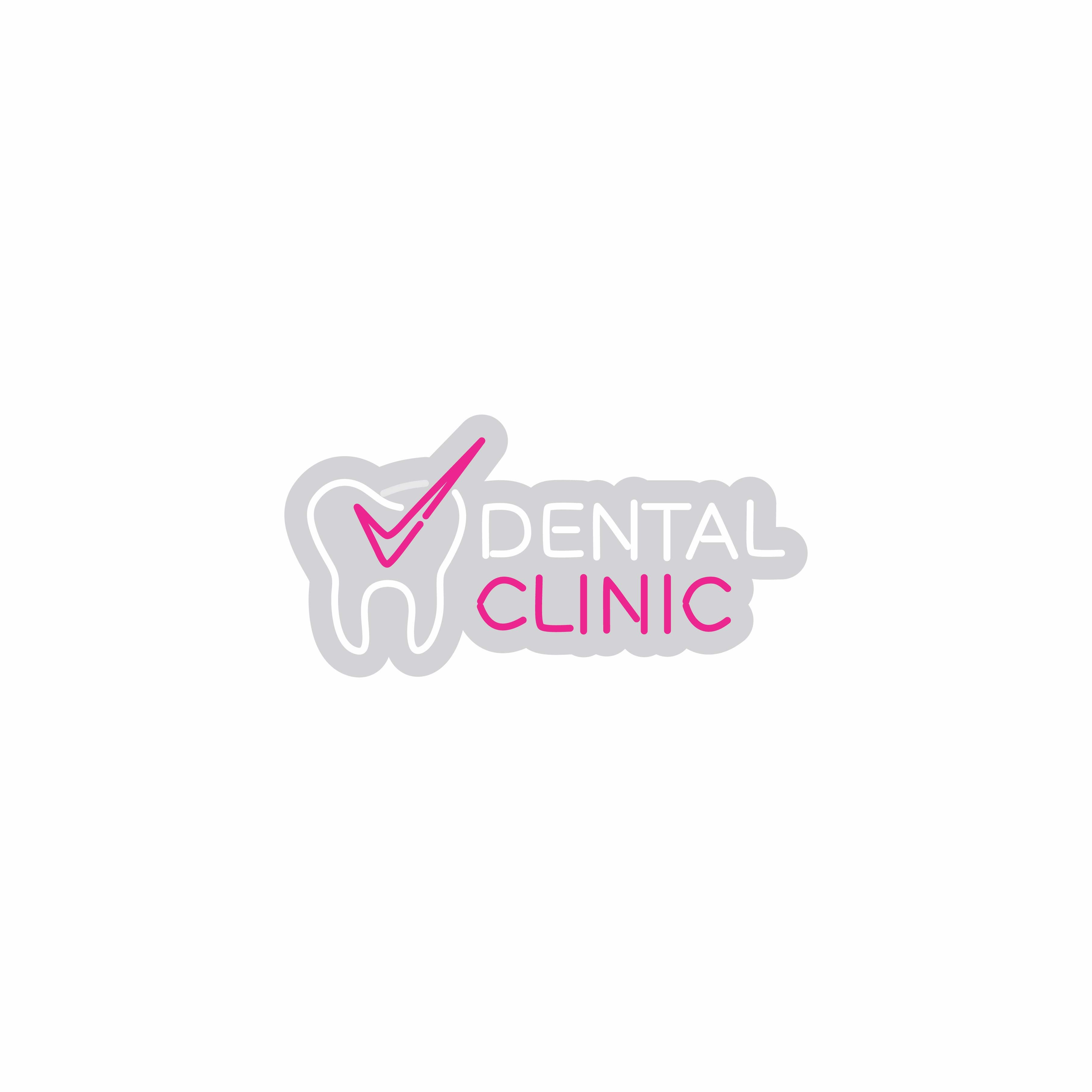 Custom Neon | Dental Clinic Neon Sign | 12x24 | Hot Pink Neon Sign for Dental Offices 3