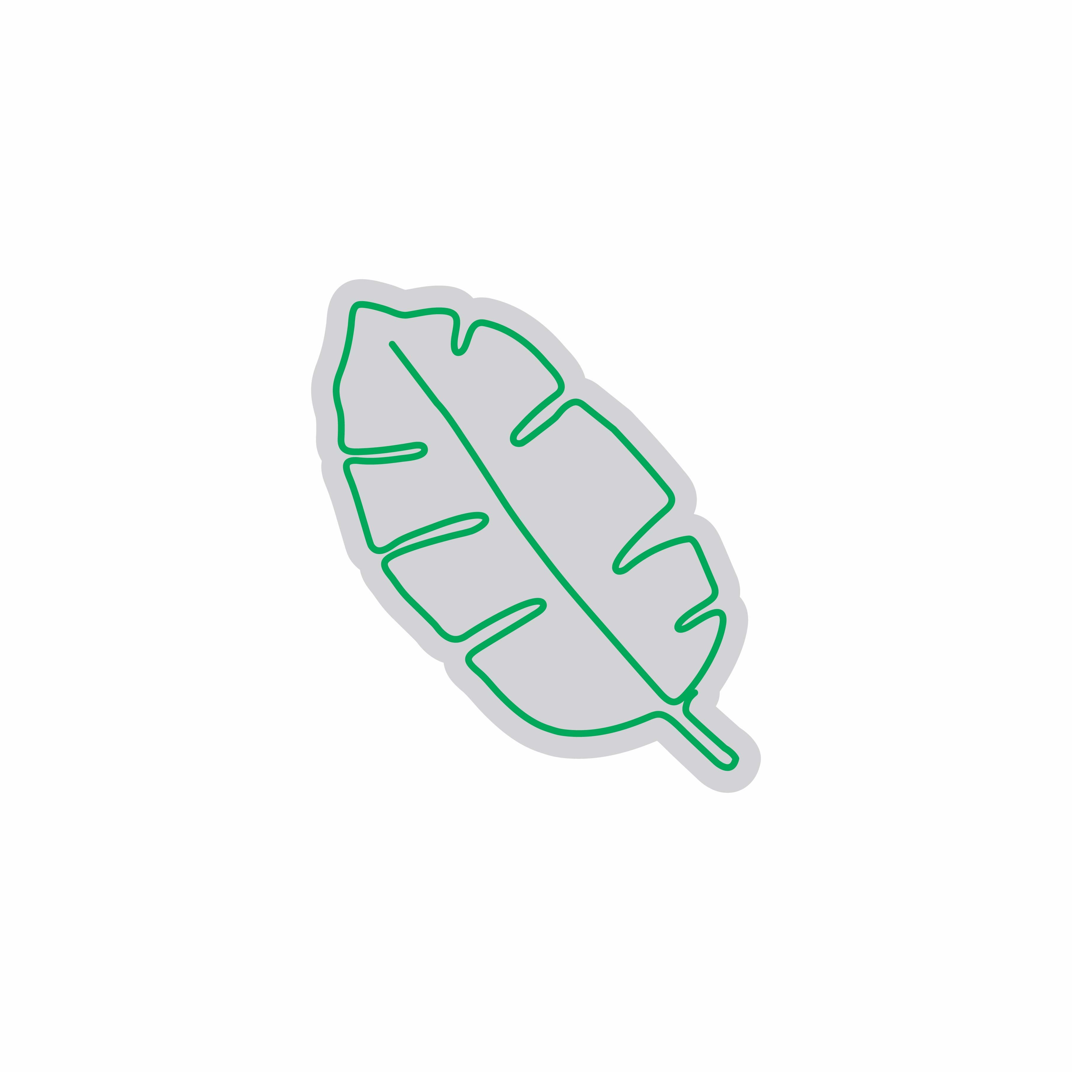 Custom Neon | Leaf Shape Neon Sign | 24x21 Inches | Green Neon Sign for Home Decor 3