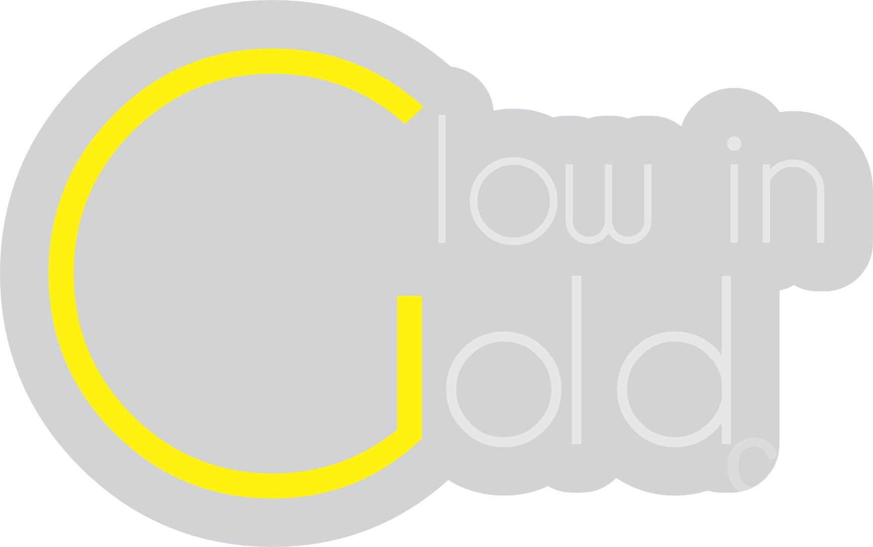 Custom Neon | C Glow in Gold Neon Sign | 15x24 | Yellow Bright Sign for Wall Decor 3