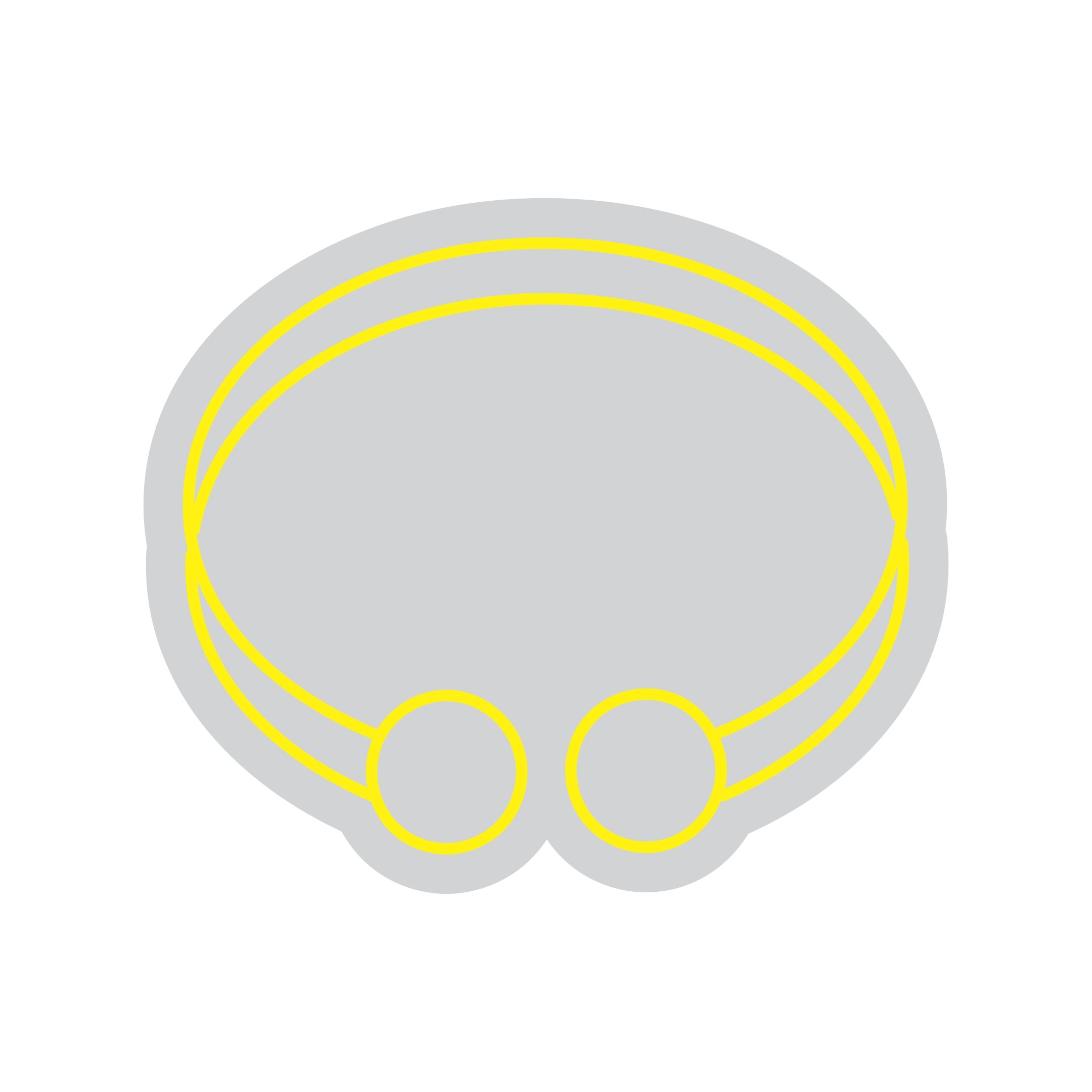 Custom Neon | Goggles Design Neon Sign | 19x22 | Yellow Neon Sign for Home Bar Decor 3