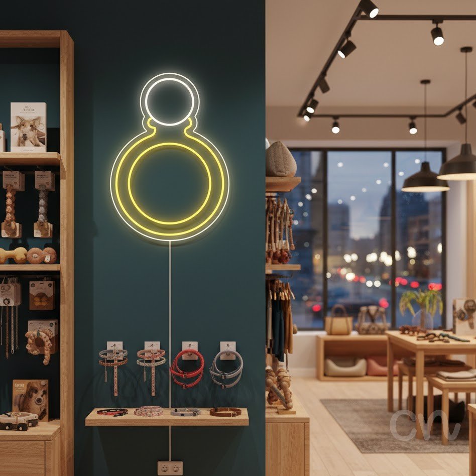 Custom Neon | Perfume Bottle Neon Sign | 24x17 | Yellow 2