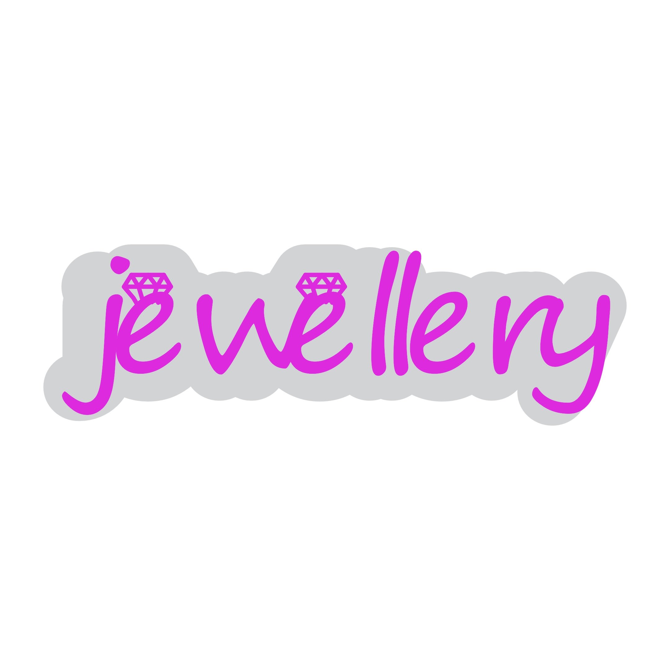 Custom Neon | Jewellery Neon Sign | 8x26 | Pink Wall Decor for Jewelry Shops 3