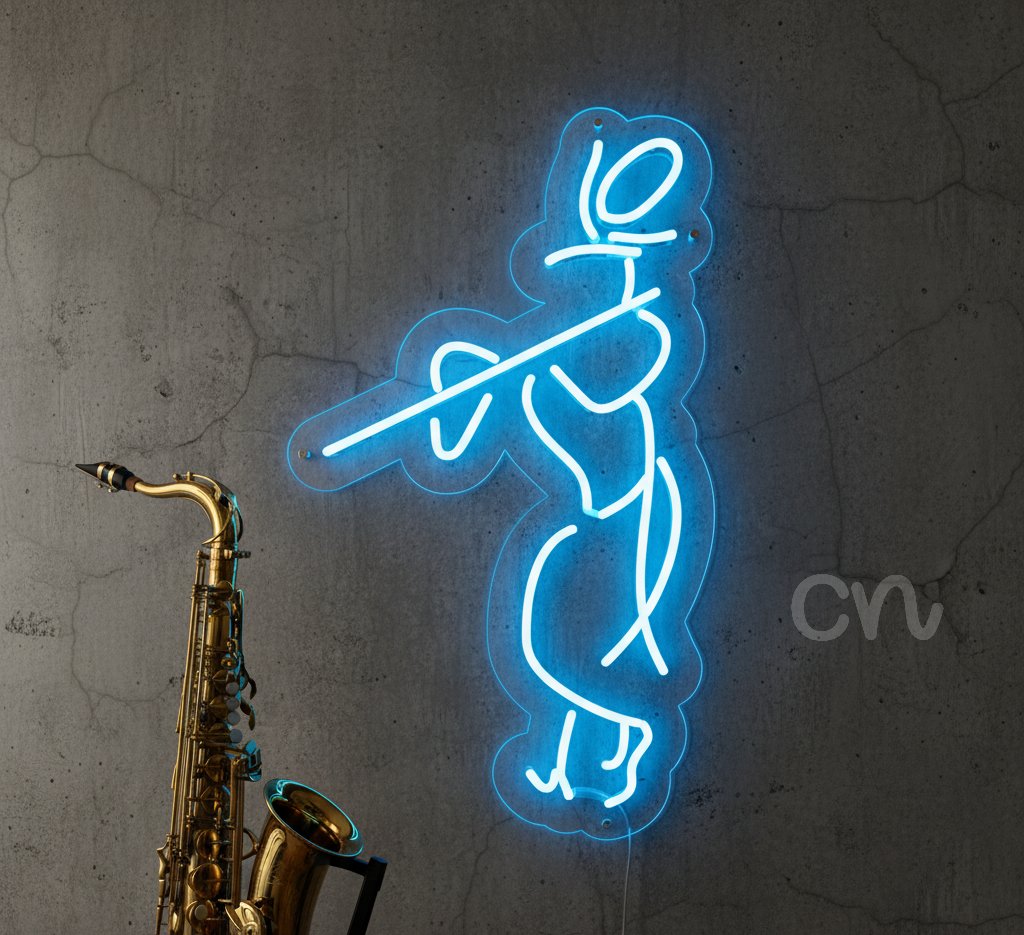 Krishna Ji Neon Sign
