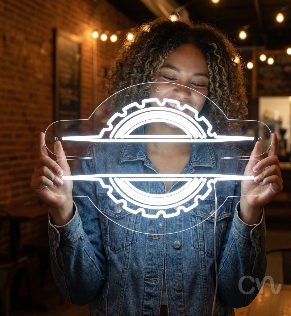 Custom Neon | Princess Silhouette Neon Sign | 22x32 | Purple Light Decoration