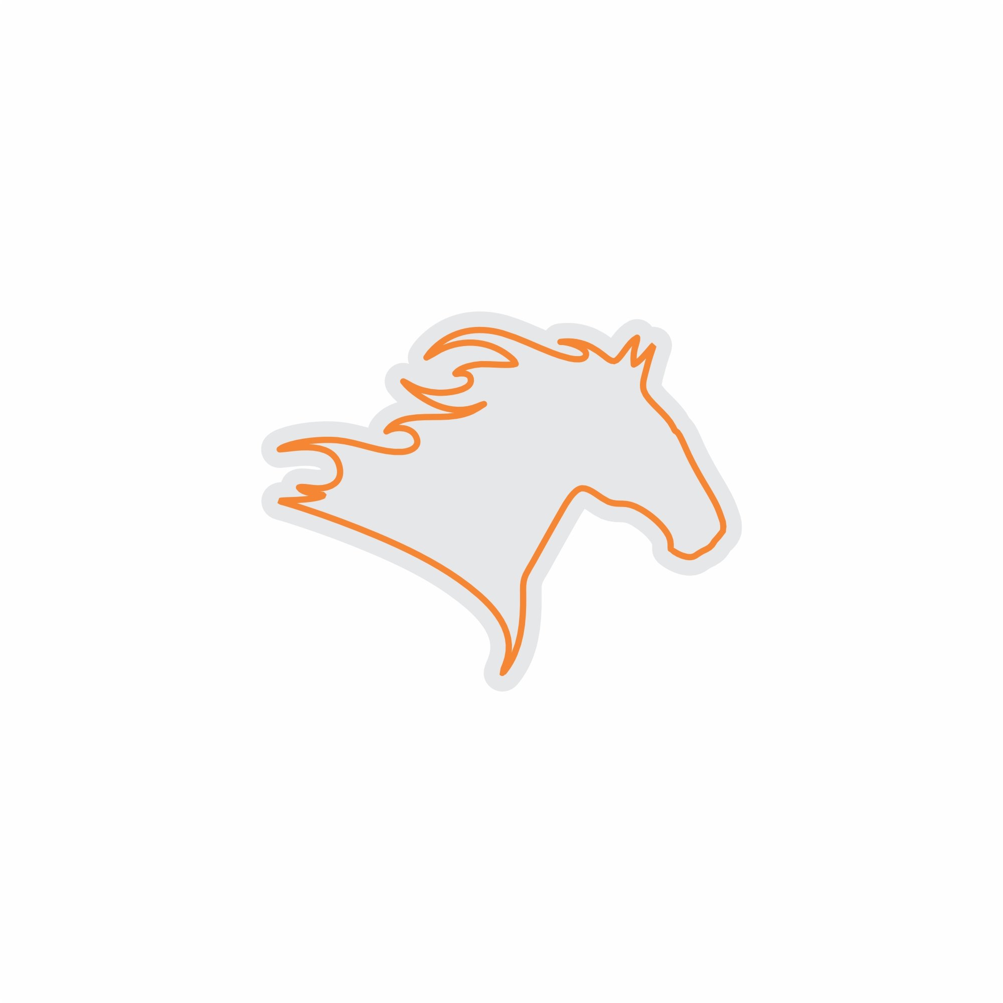 Custom Neon | Horse Head Neon Sign | 9x25 | Orange Bright Wall Decor for Room 3