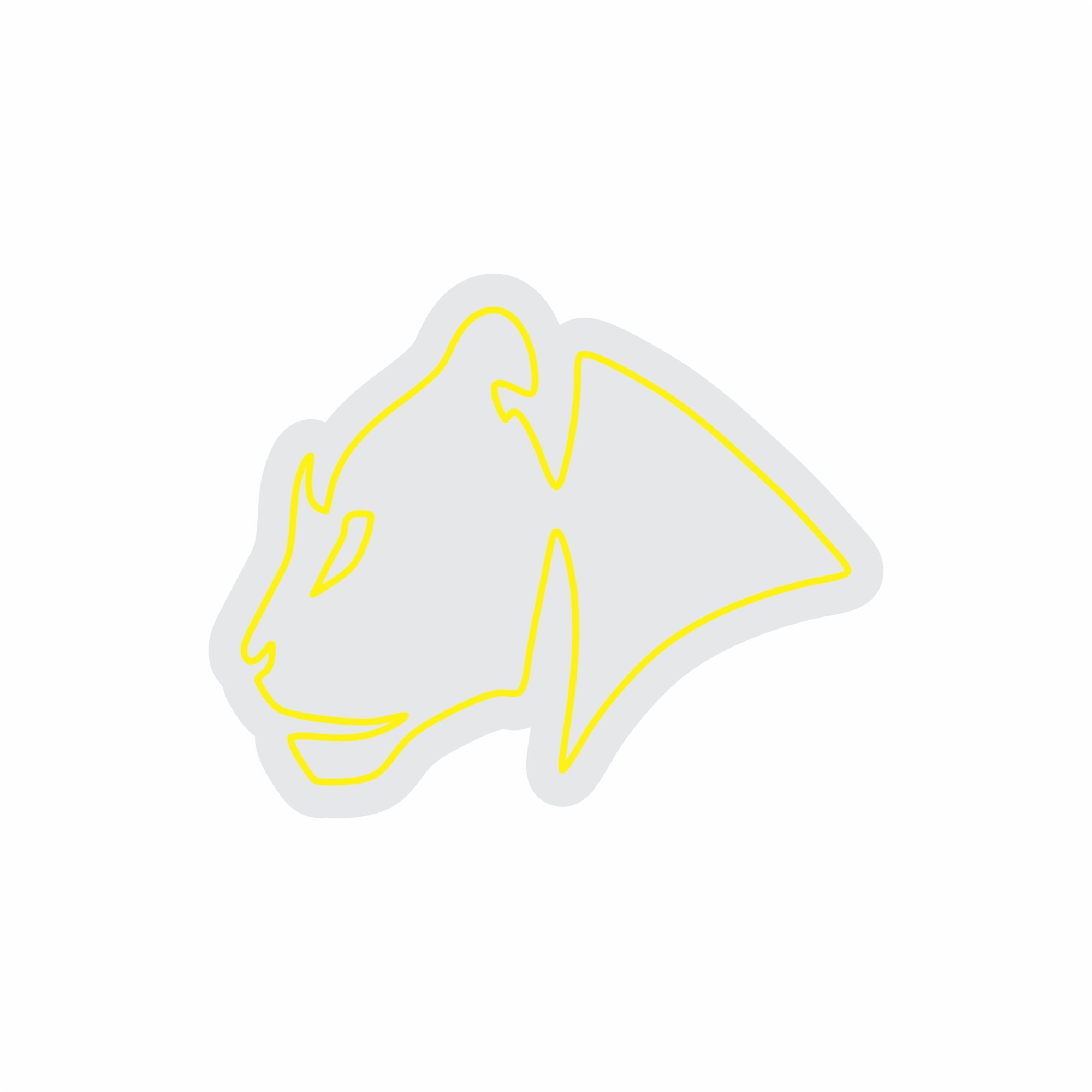 Custom Neon | Bull Head Neon Sign | 26x31.jp | Yellow Neon Sign for Home Bar Decor 3