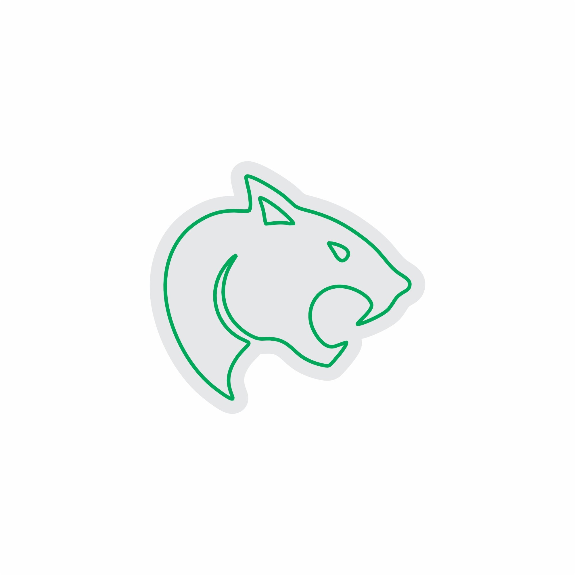 Custom Neon | Cat Face Neon Sign | 22x24 Inches | Green Neon Sign for Bedroom Decor 3