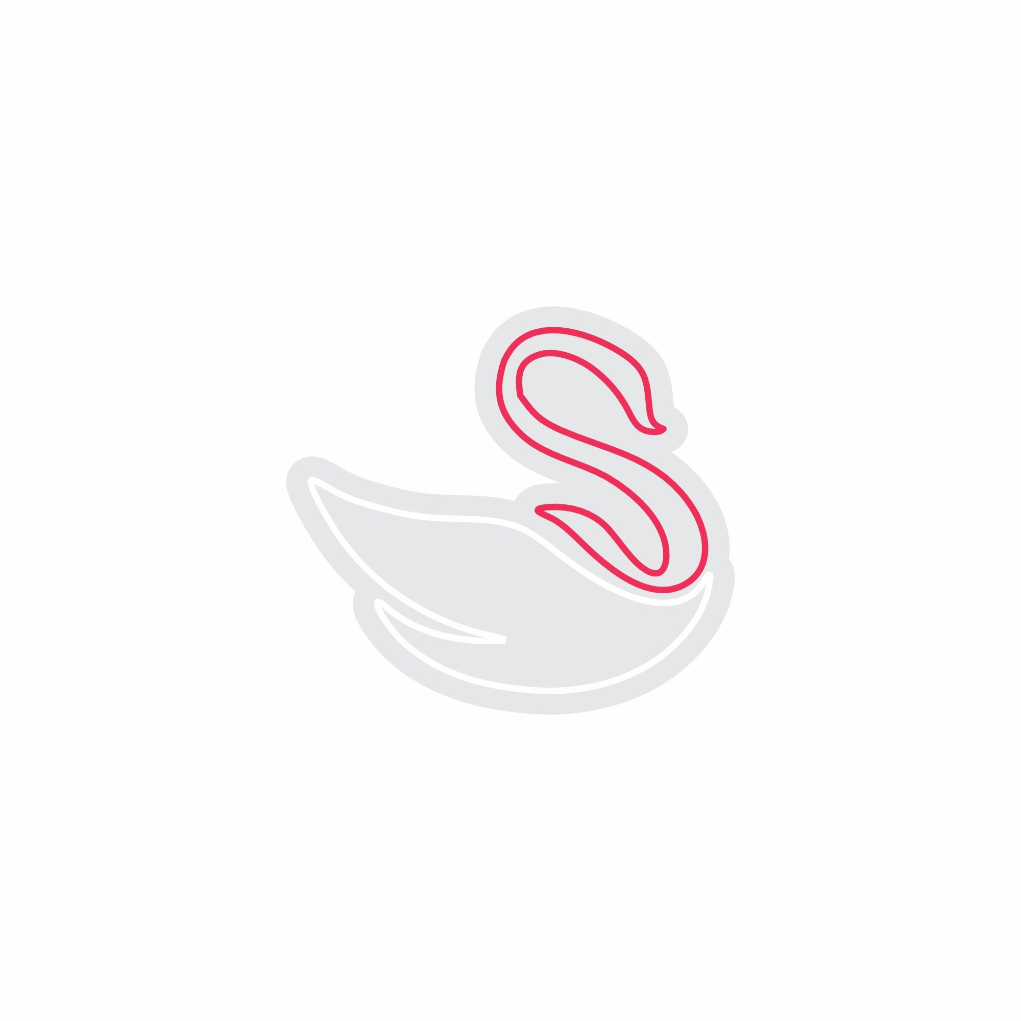 Custom Neon | Swan Neon Sign | 20x22 | Hot Pink | Perfect for Home Decor and Parties 3