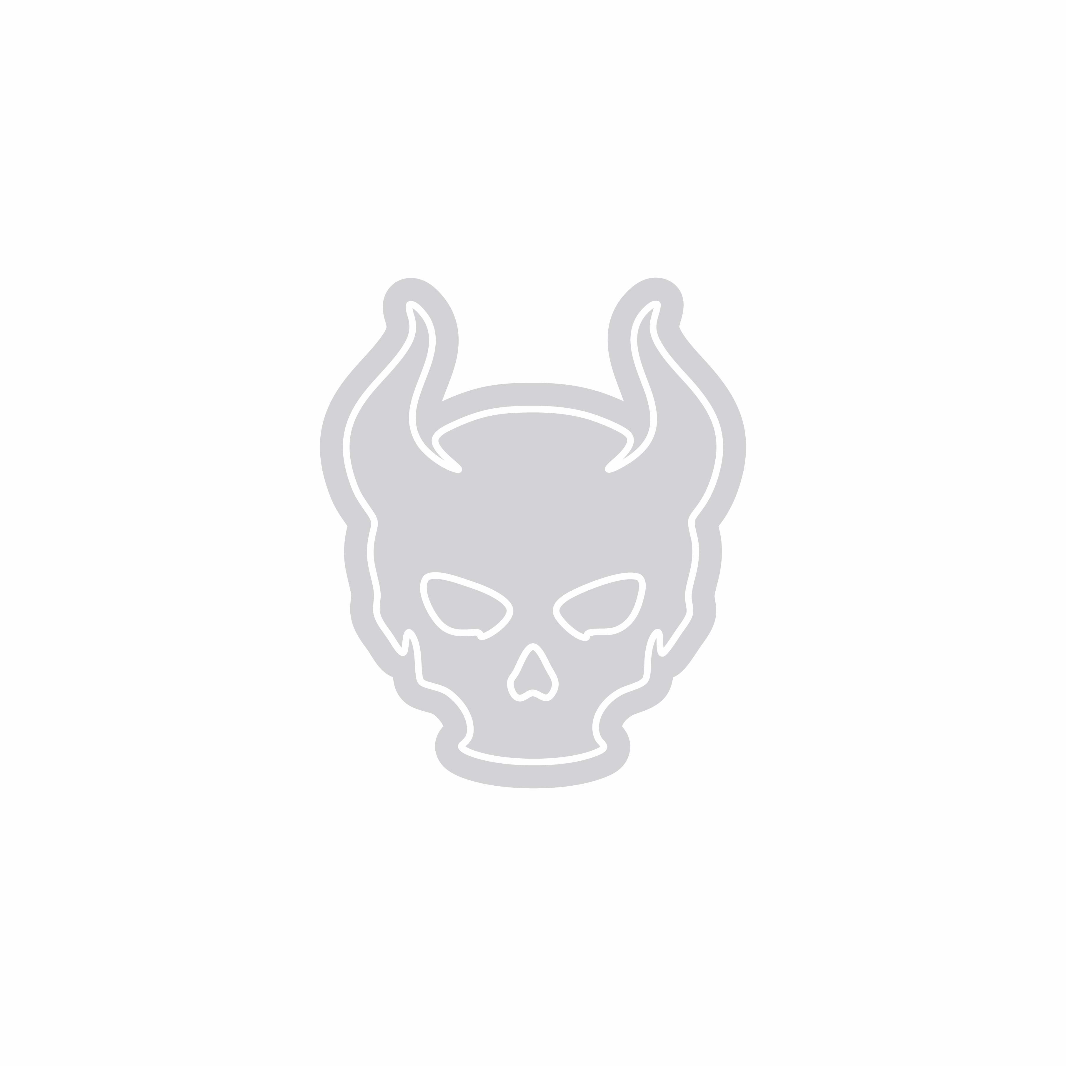 Custom Neon | Devil Skull Neon Sign | 24x20 | White Light for Bedroom Bar Lounge Decor 3