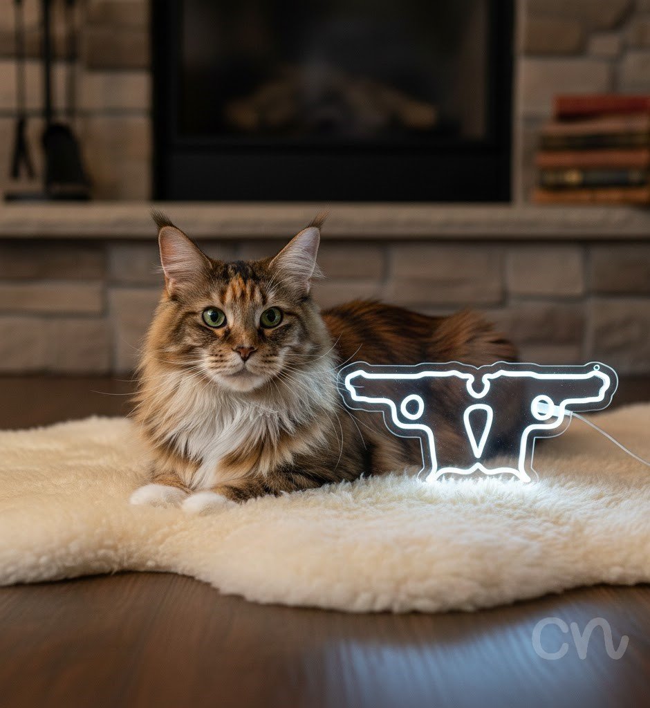 Custom Neon | Moth Design Neon Sign | 11x24 | White Neon Sign for Home Decor 2