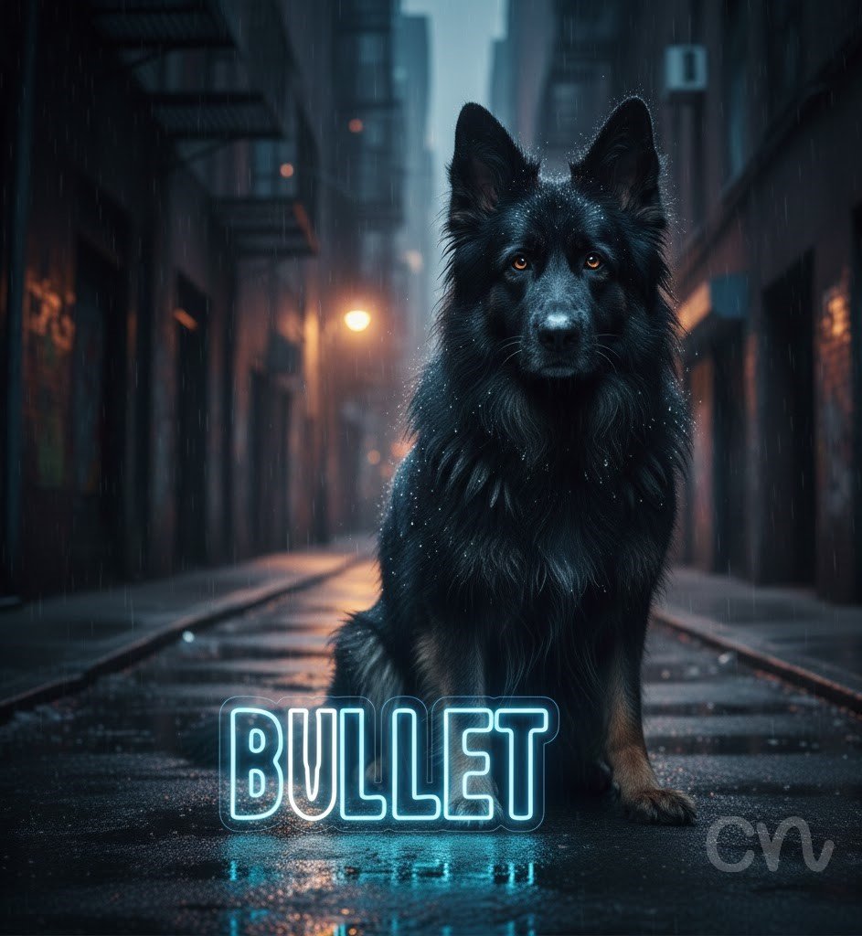 Custom Neon | Bullet Neon Sign | 10x24 | Ice Blue Neon Sign for Home Bar Decor 2