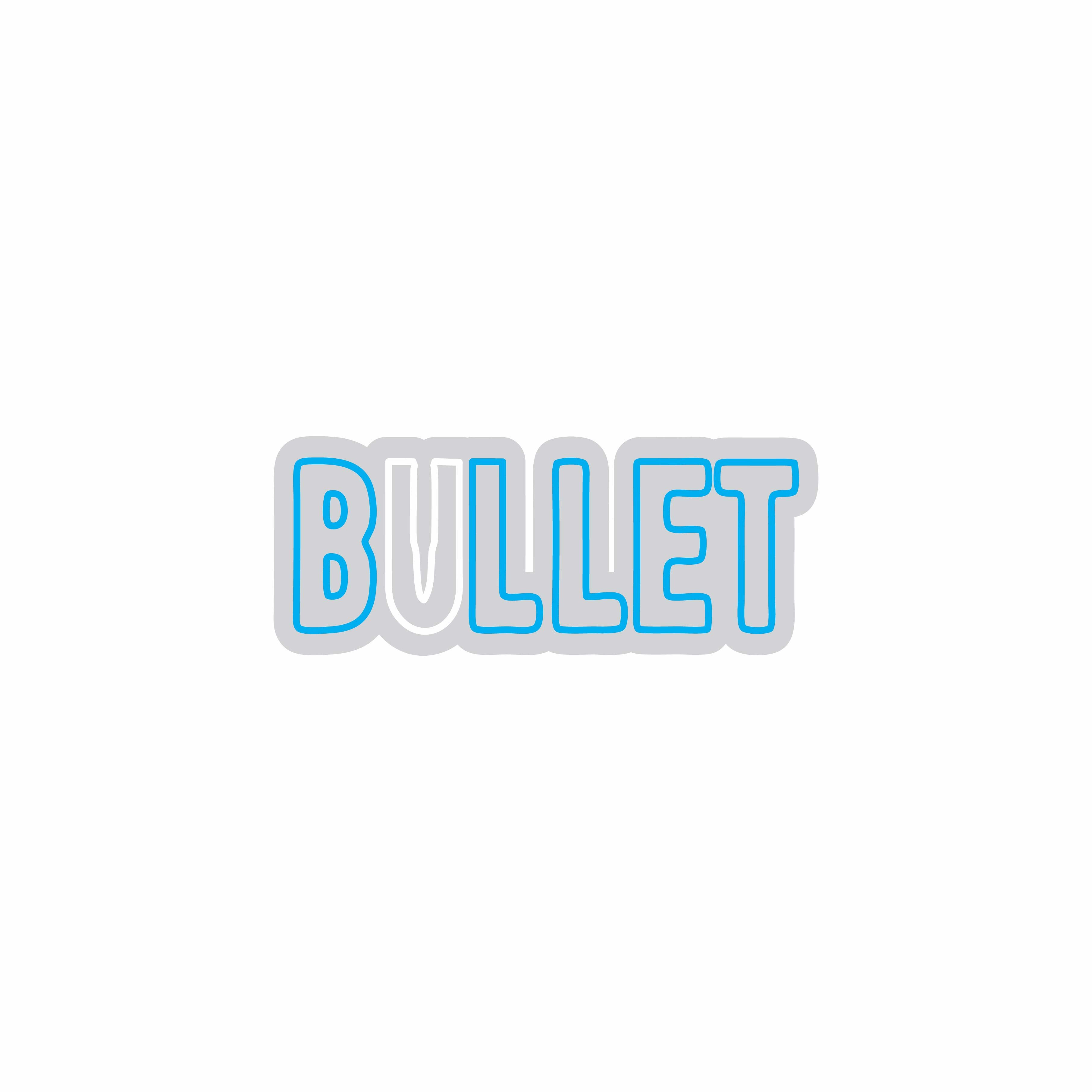 Custom Neon | Bullet Neon Sign | 10x24 | Ice Blue Neon Sign for Home Bar Decor 3