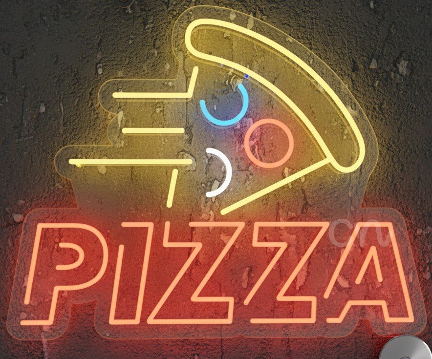 Custom Neon | Pizza Time Neon Sign | 19x24