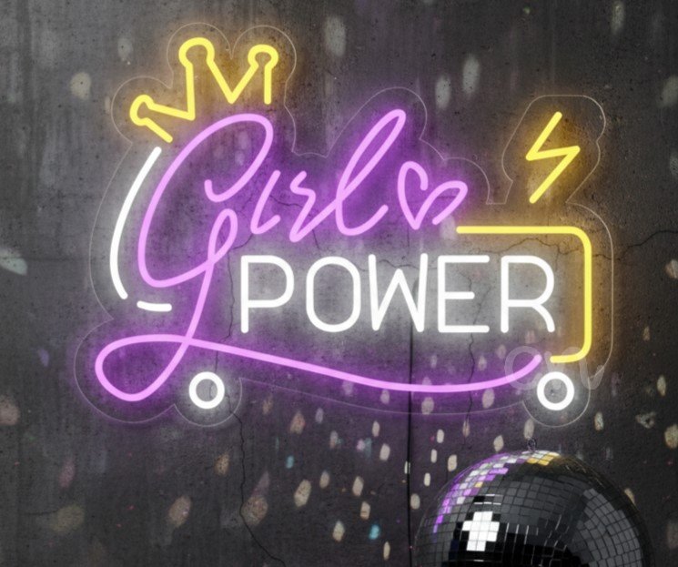 Girls Power Neon Sign