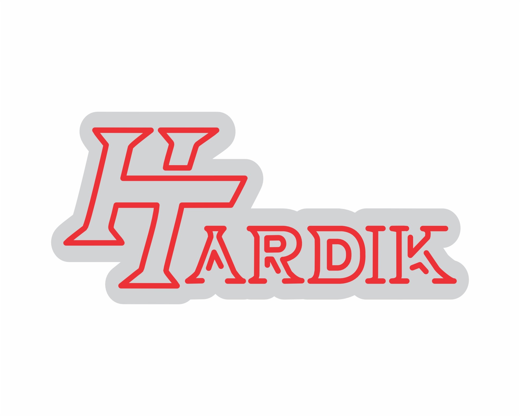 Custom Neon | Hardik Neon Sign | 11x24 | Red Neon Sign for Decor and Nightlife 3