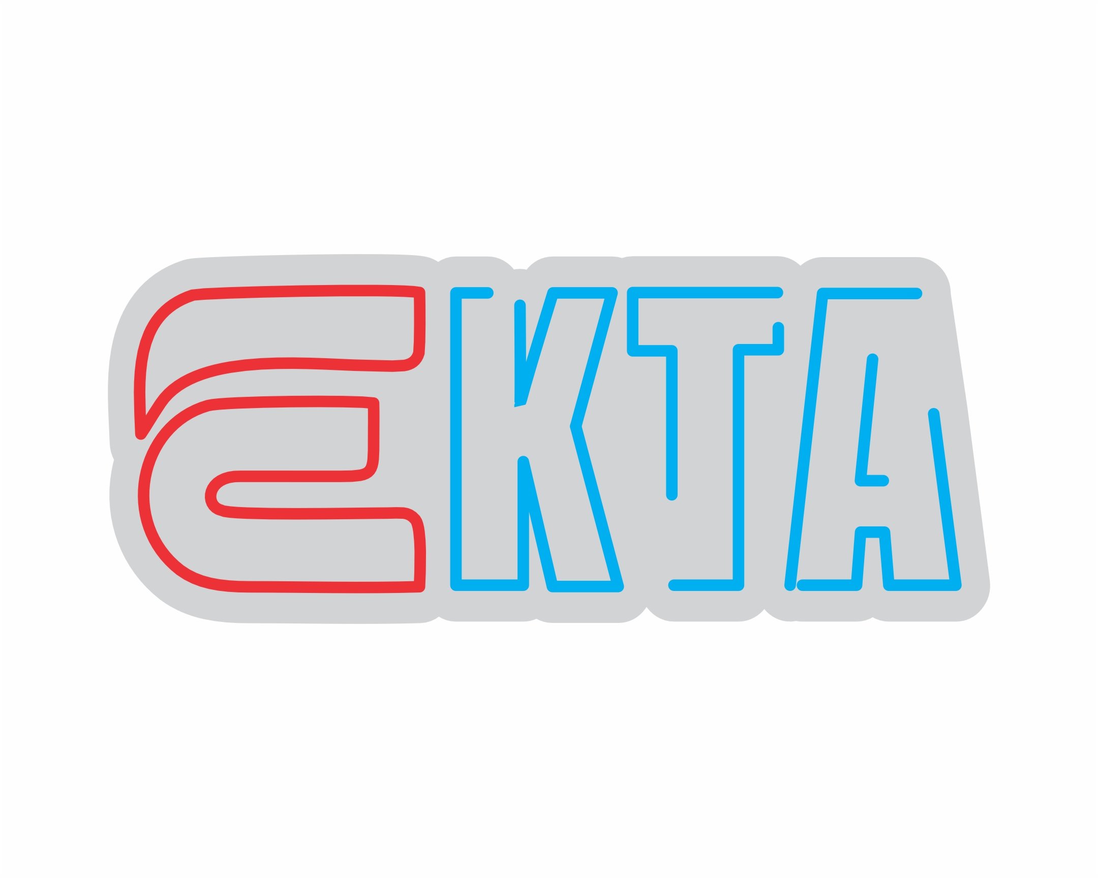 Custom Neon | Ekta Neon Sign | 10x24 | Red and Blue Neon Sign for Home Bar Party 3