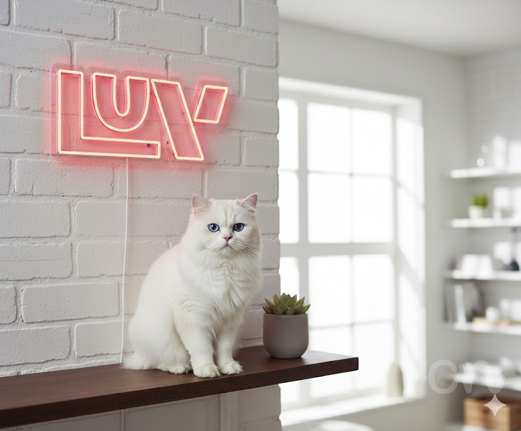 Custom Neon | Luv Neon Sign | 11x24 | Red Neon Sign for Romantic Decor or Bedroom 2