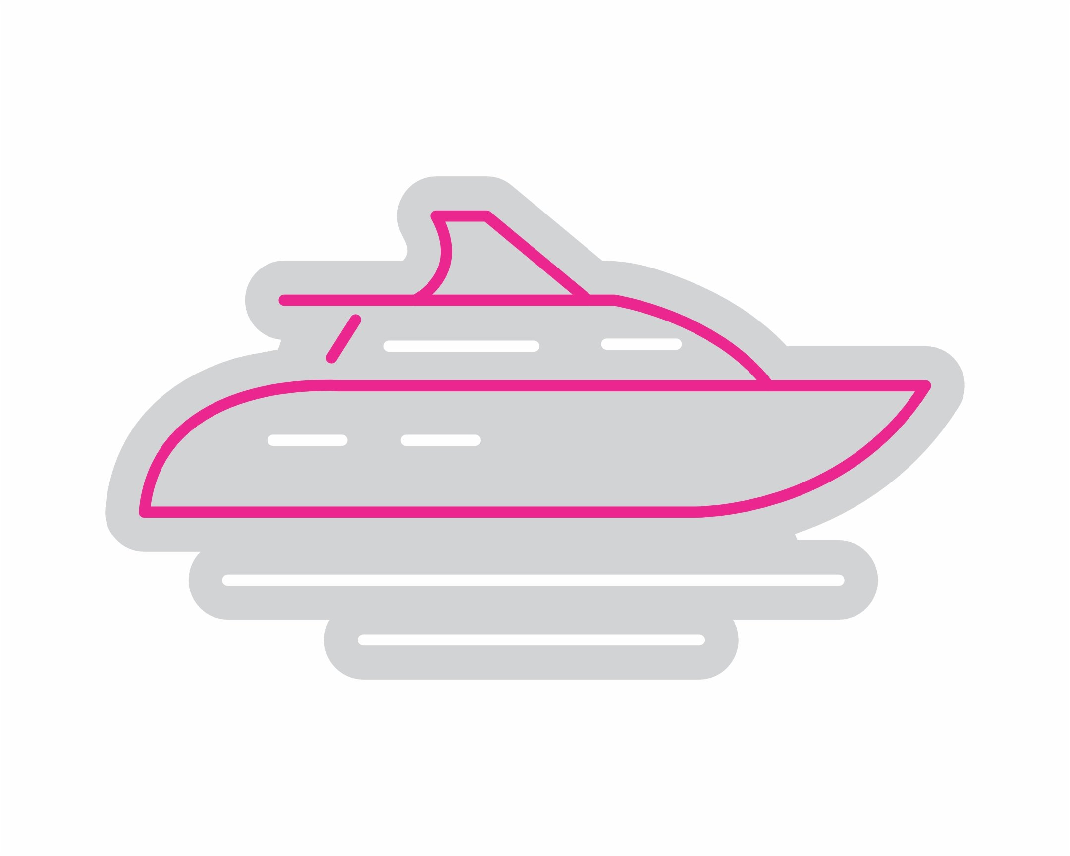 Custom Neon | Yacht Neon Sign | 14x24 | Hot Pink Neon Sign for Home Bar Decor 3