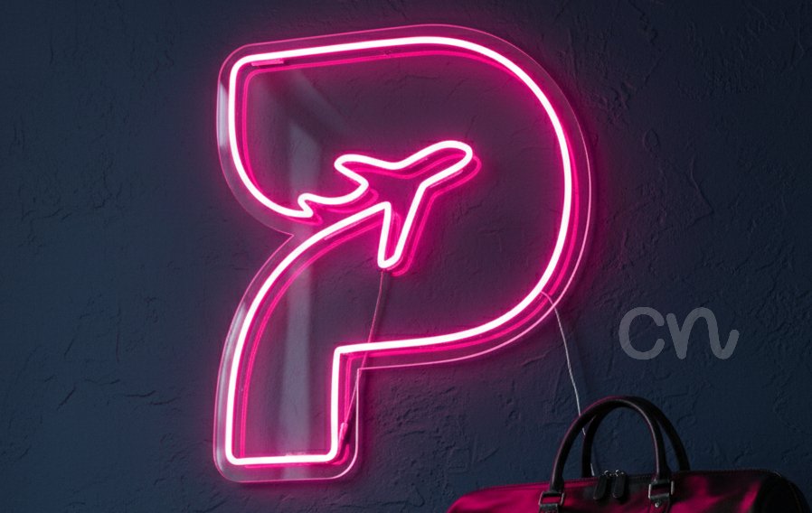 Aeroplane Neon Sign