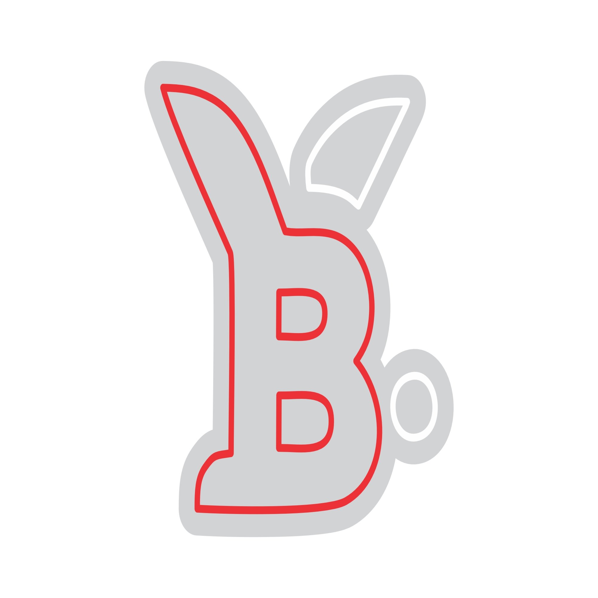 Custom Neon | B Neon Sign | 19x18 | Red Neon Sign for Home Bar Club Party Decor 3