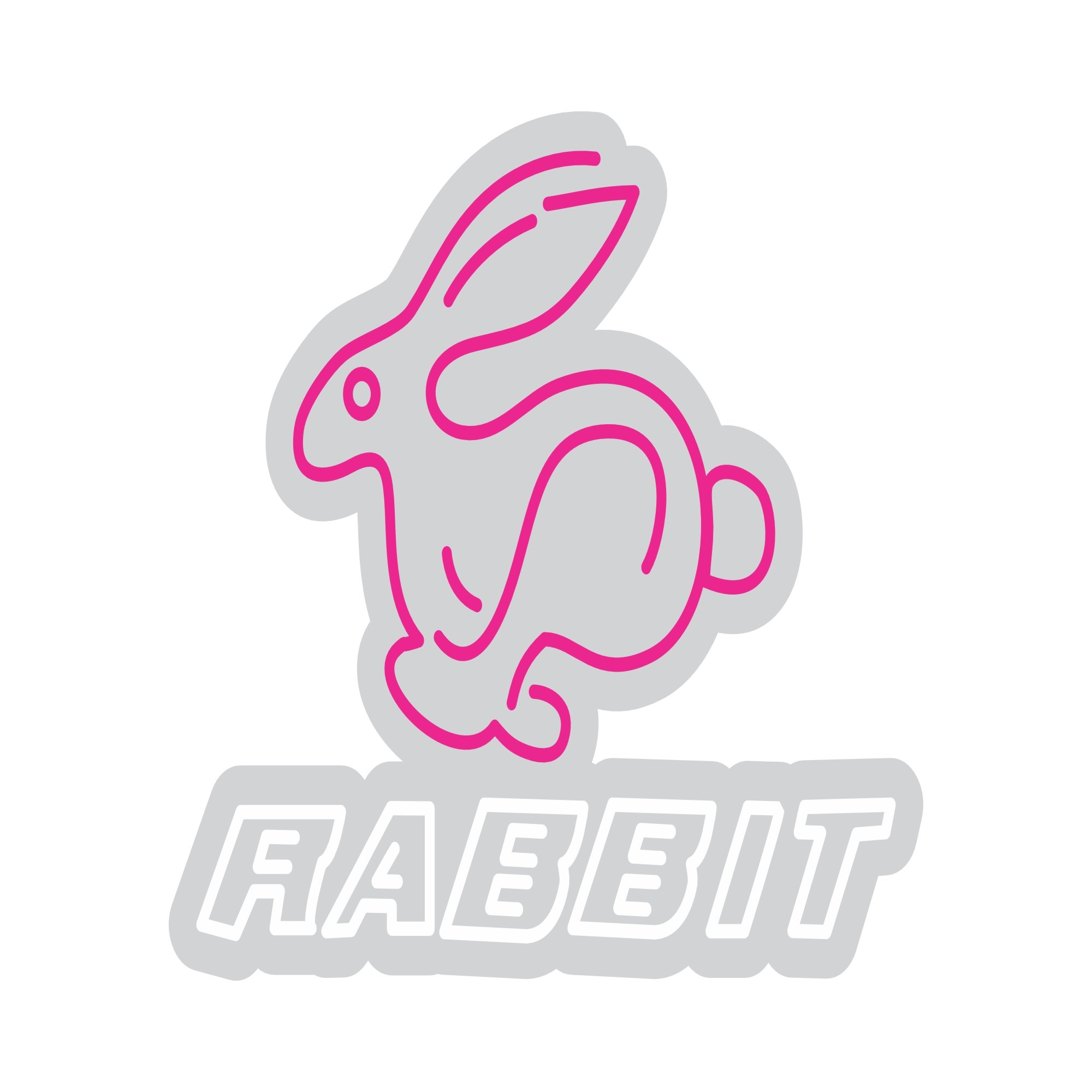 Custom Neon | Rabbit Neon Sign | 19x24 | Hot Pink Bright Decor for Bedroom Lounge 3