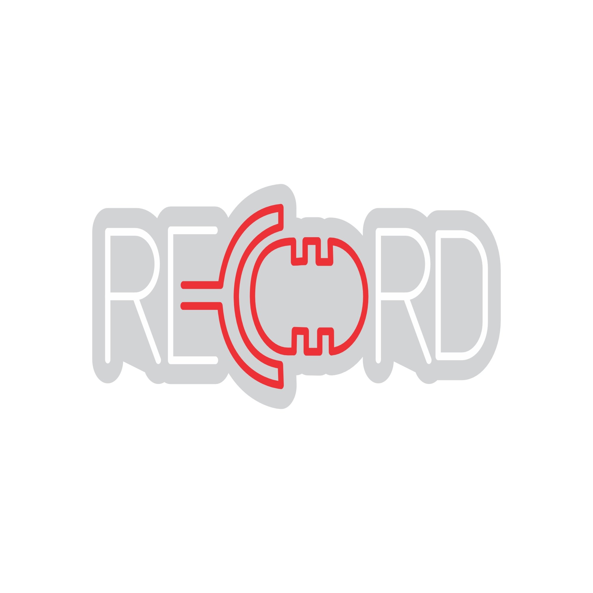 Custom Neon | Record Neon Sign | 9x24 | Red White Neon Sign for Bar Room Home Decor 3