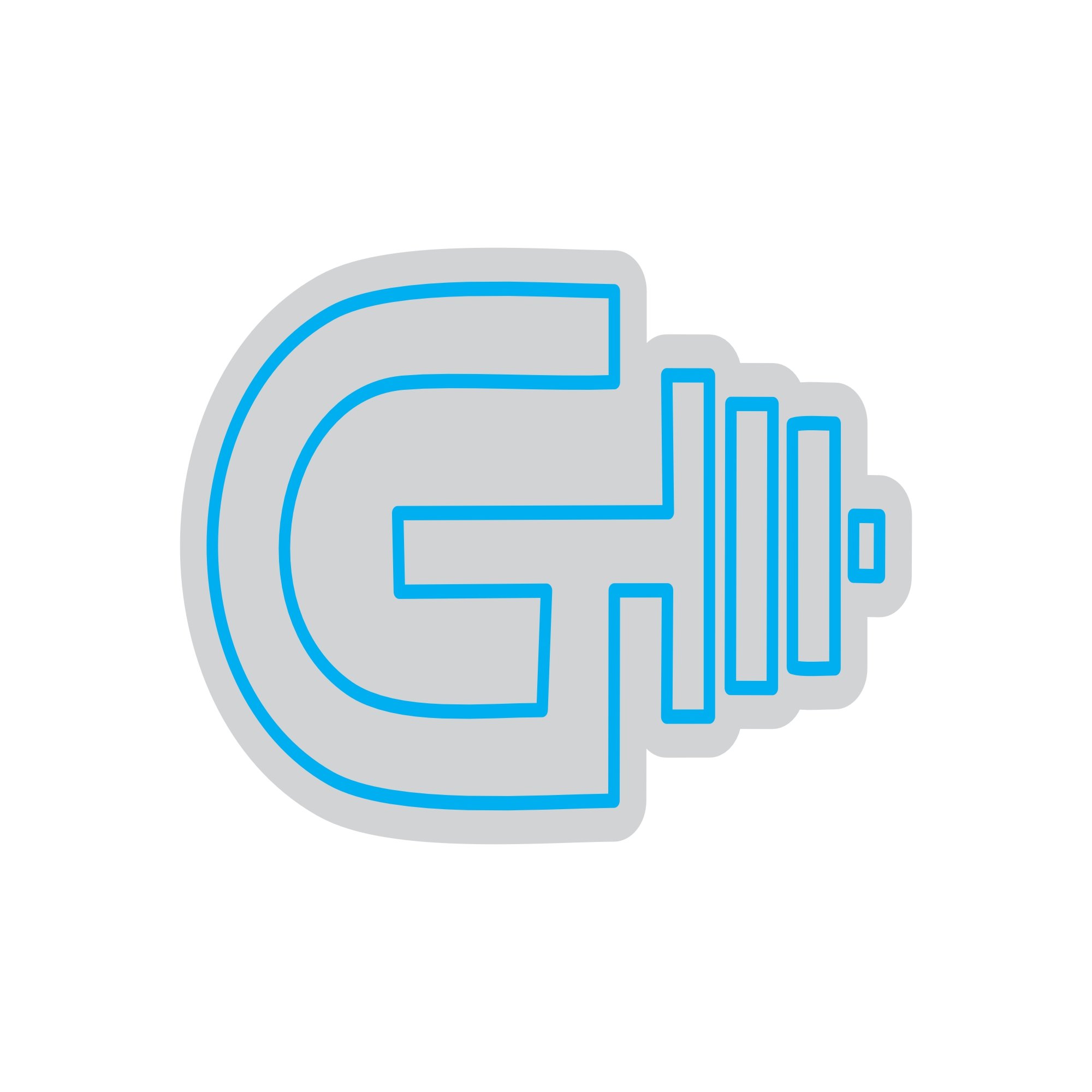 Custom Neon | Ghi Neon Sign | 13x20 | Bright Blue Neon Sign for Home Bar Decor 3