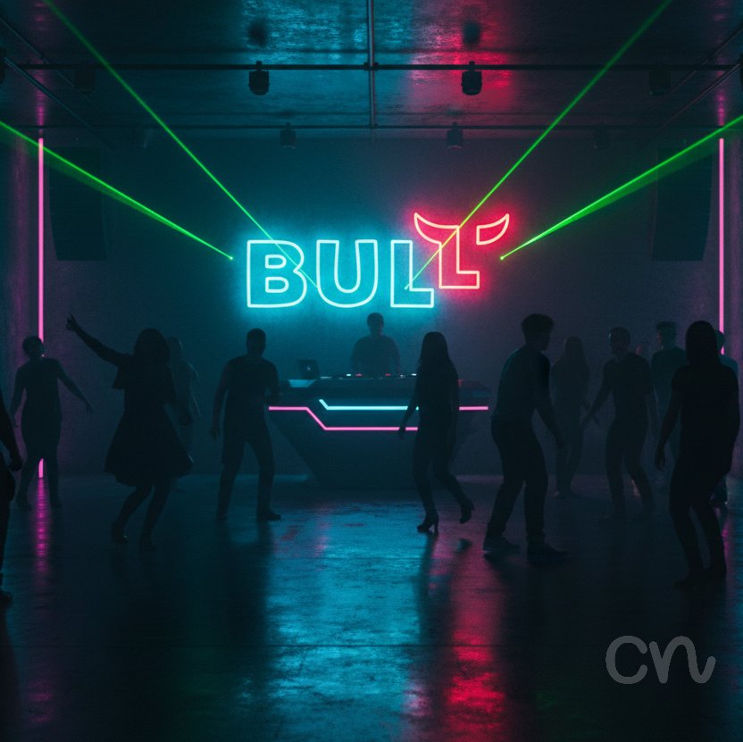 Custom Neon | Bul Neon Sign | 10x24 | Ice Blue and Red Neon Sign for Modern Decor 2