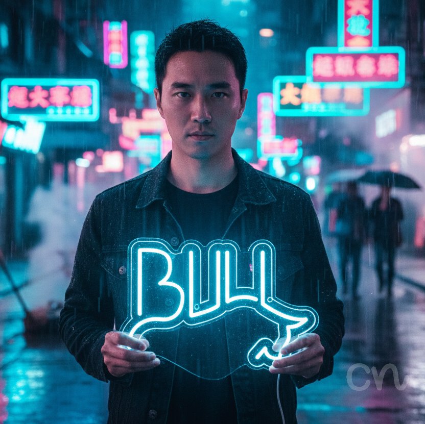 Custom Neon | Bull Neon Sign | 13x20 Inches | Warm White Neon Sign for Home Decor