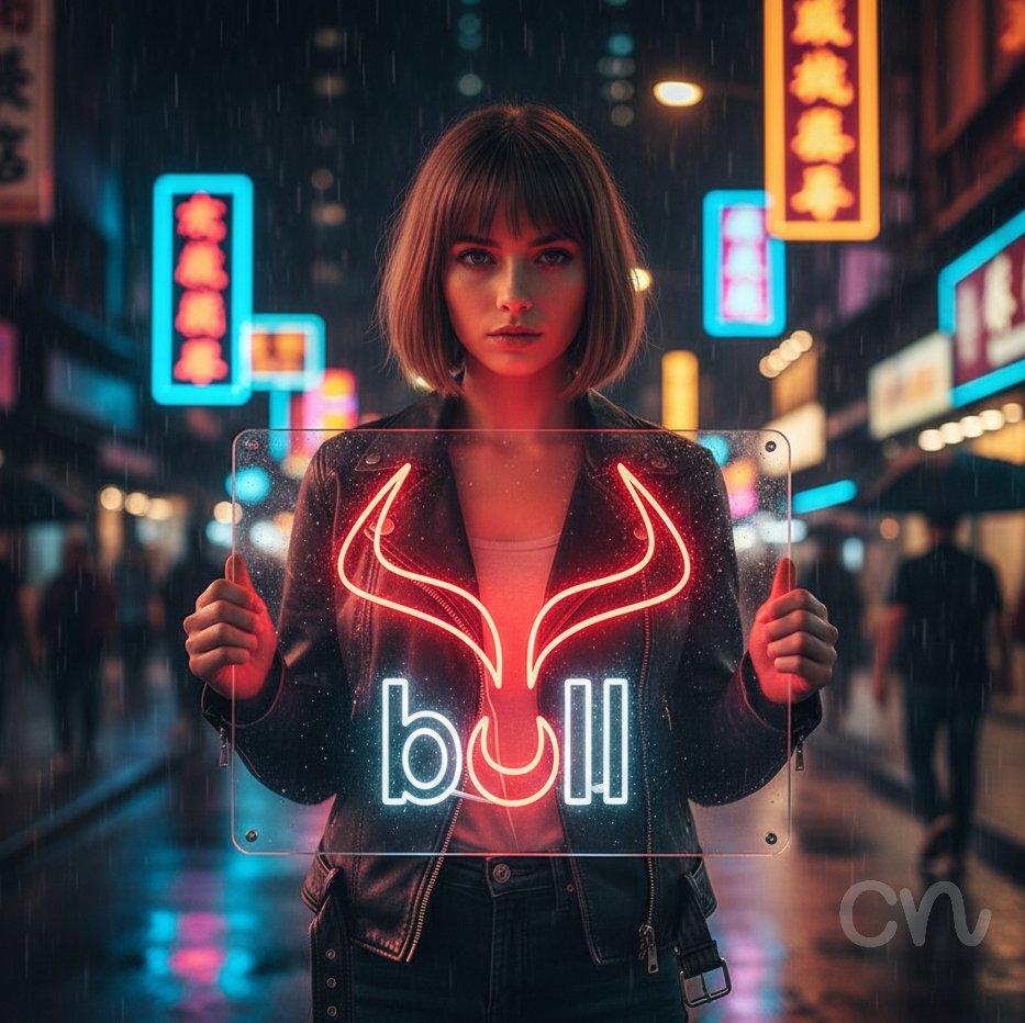 Custom Neon | Bull Neon Sign | 17x24 | Red and White Neon Sign for Bar Home Decor