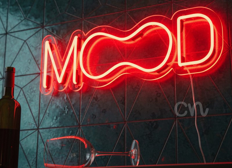 Custom Neon | Glow Vibe Neon Sign | 8x24