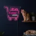 Custom Neon | Sale Off 50% Cyber Monday Neon Sign | 20x23 | Hot Pink, Warm White 2