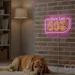 Custom Neon | Black Sale 50% Off Neon Sign | 16x26 | Pink and Orange Bright Lights 2