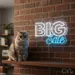 Custom Neon | Big Sale Neon Sign | 18x26 | White Light Blue Neon Sign 2