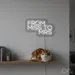 Custom Neon | From Miss to Mrs Neon Sign | 14x23 | Warm White 2