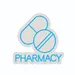 20x20 Pharmacy LED Neon Sign with Pill Icon – Bright Blue Neon Light for Medical Clinics, Drugstores, Hospitals, and Apothecaries – Wall Mounted Healthcare LED Neon Sign for Modern Pharmacies 3