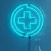 Custom Neon | Medical Cross Neon Sign | Blue | 15x15 1