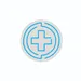 Custom Neon | Medical Cross Neon Sign | Blue | 15x15 3