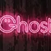 Custom Neon | Ghost Neon Sign | 10x30 | Red 1