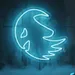 Custom Neon | Floating Spirit Shape Neon Sign | 23x23 | Blue 1