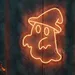 Custom Neon | Wizard Ghost Neon Sign | 24x18 2