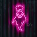 Red Ghost Chef Neon Sign 24x14 Inch – LED Spooky Kitchen Neon Light for Restaurants, Cafes, Bars, Halloween Party, Haunted House Decor, Horror Theme Wall Art, Unique Gift for Chefs & Food Lovers 2