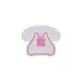 Custom Neon | Telephone Neon Sign | 19x24 | Hot Pink 3