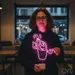 Custom Neon | Cellphone Cartoon Neon Sign | 26x21 Inches | Hot Pink 1