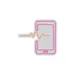 Custom Neon | Smartphone with Pulse Neon Sign | 24x26 | Hot Pink Orange 3