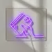 Custom Neon | Paint Bucket Pouring Neon Sign | 18x25 | Blue 1