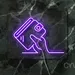 Custom Neon | Paint Bucket Pouring Neon Sign | 18x25 | Blue 2