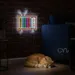 LED Neon Retro TV Sign 24x23 – Multicolor Wall Light for Home Theater, Gaming Room, Bar, or Studio – Vibrant Vintage-Inspired Neon Artwork with Rainbow Glow for Movie Nights, Media Rooms 2