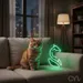 Custom Neon | Seahorse Design Neon Sign | 24x15 Inches | Green Color Display 2