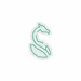 Custom Neon | Seahorse Design Neon Sign | 24x15 Inches | Green Color Display 3